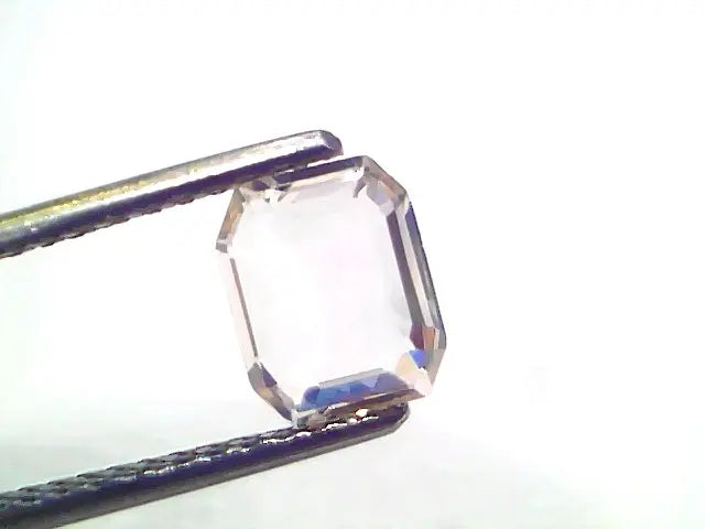 1.79 Ct Certified Unheated Untreated Natural Ceylon White Sapphire