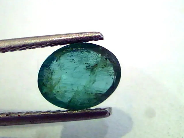 1.82 Ct Unheated Untreated Natural Zambian Emerald Panna