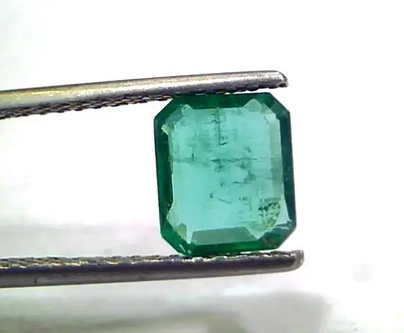 1.80 Ct Untreated Natural Zambian Emerald Gemstone Panna Gems AAAAA