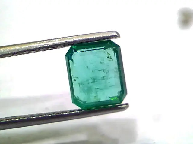 1.80 Ct Untreated Natural Zambian Emerald Gemstone Panna Gems AAAAA