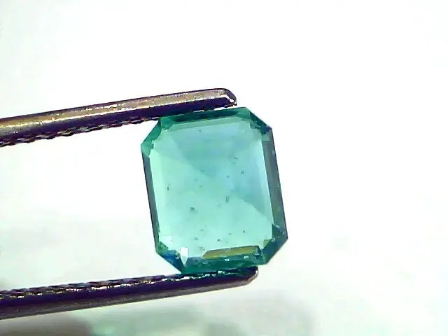 1.81 Ct IGI Certified Untreated Natural Zambian Emerald Gemstone AAA
