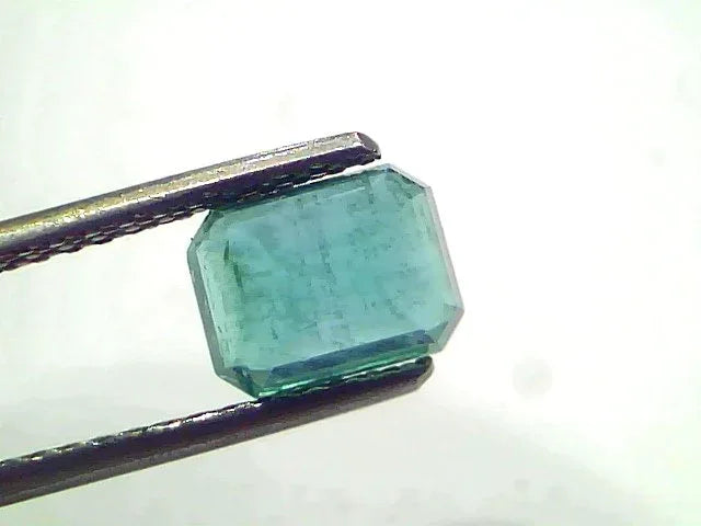 1.81 Ct Certified Untreated Natural Zambian Emerald Panna Gemstone - Venus Gems