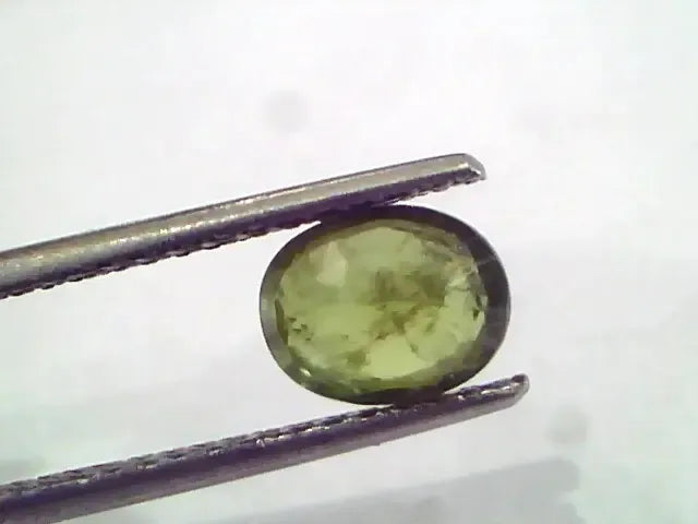 1.80 Carat Unheated Untreated Natural Srilankan Green Sapphire - Venus Gems