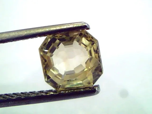 1.81 Ct Unheated Untreated Natural Ceylon Yellow Sapphire/Pukhraj