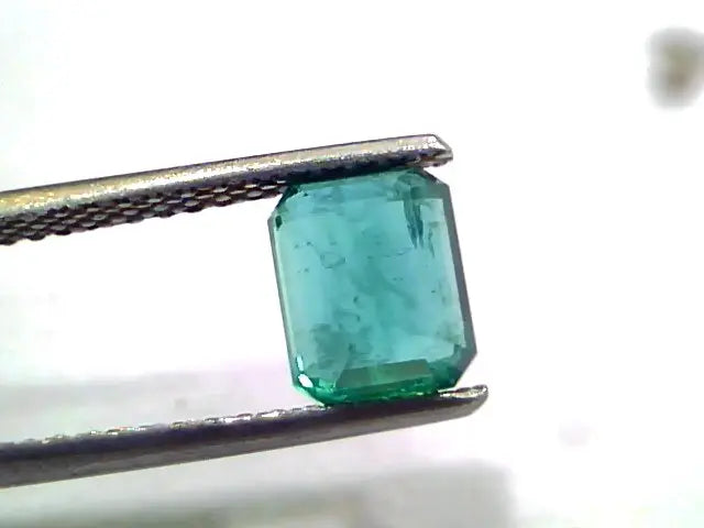 1.82 Ct Untreated Natural Zambian Emerald Gemstone Panna Gems AAAAA