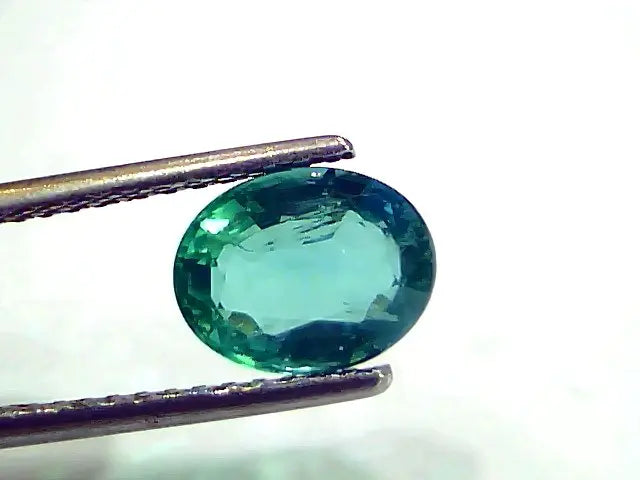 1.83 Ct GII Certified Untreated Natural Zambian Emerald Gemstone AAA
