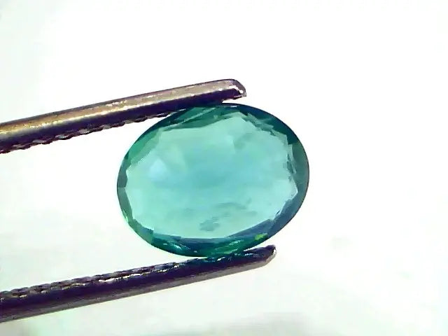 1.83 Ct GII Certified Untreated Natural Zambian Emerald Gemstone AAA