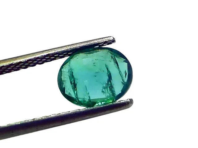 1.83 Ct GII Certified Untreated Natural Zambian Emerald Panna AAAA - Venus Gems
