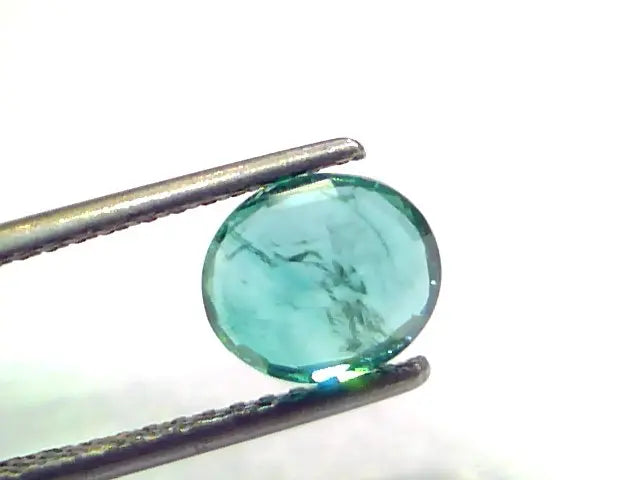 1.83 Ct GII Certified Untreated Natural Zambian Emerald Gemstone AAA