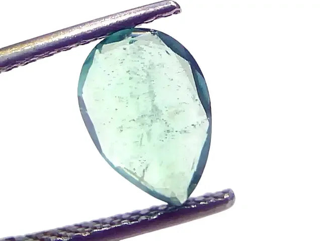 1.85 Ct Certified Untreated Natural Zambian Emerald Gemstone Panna - Venus Gems