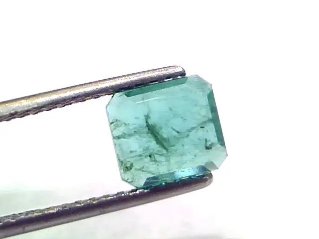 1.86 Ct Untreated Natural Zambian Emerald Gemstone Panna Gems