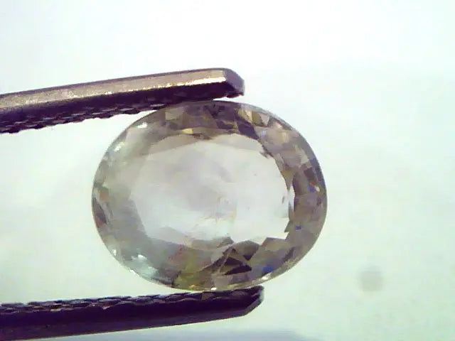1.84 Ct Unheated Untreated Natural Ceylon White Sapphire