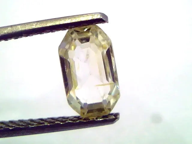 1.84 Ct Unheated Untreated Natural Ceylon Yellow Sapphire/Pukhraj