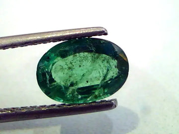 1.81 Ct Unheated Untreated Natural Zambian Emerald Panna Gems