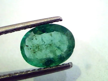 1.87 Ct Unheated Untreated Natural Zambian Emerald Panna Gemstones