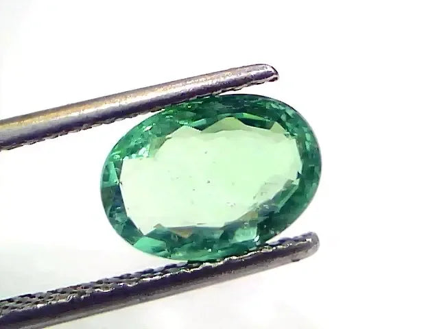 1.85 Ct GII Certified Untreated Natural Colombian Emerald Gemstone AAA - Venus Gems