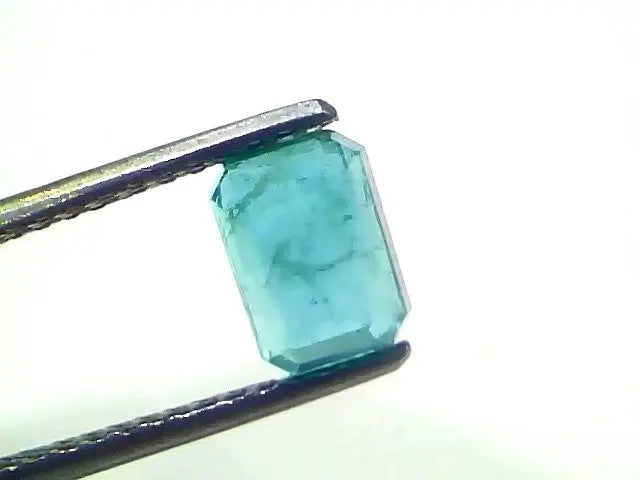 1.91 Ct Certified Untreated Natural Zambian Emerald Panna Gemstone