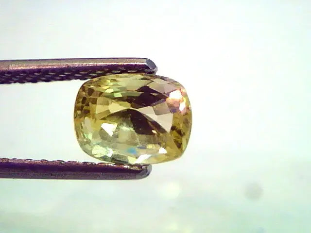 1.85 Ct Unheated Untreated Natural Ceylon Yellow Sapphire,Gems