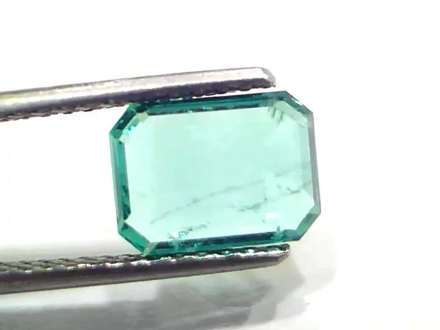 1.86 Ct GII Certified Untreated Natural Zambian Emerald Gems AAAAA