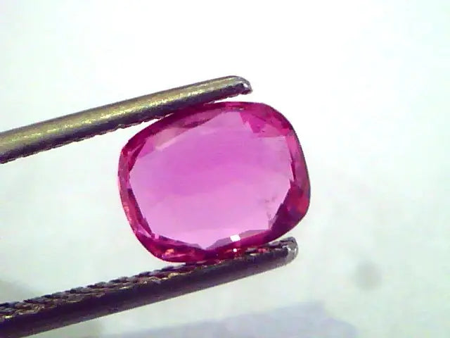 1.87 Ct 3.25 Rt Certified Unheated Untreated Natural Madagaskar Ruby