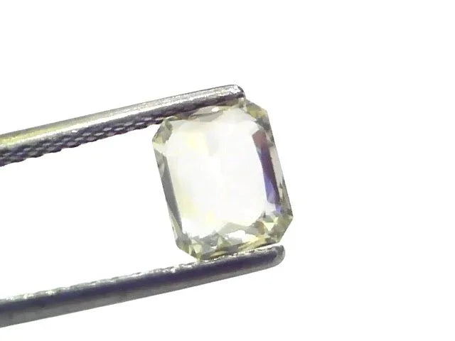 1.87 Ct Certified Unheated Untreated Natural Ceylon Yellow Sapphire - Venus Gems