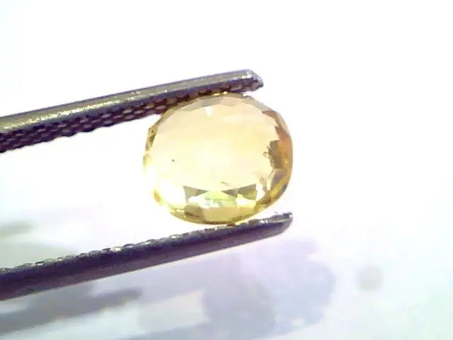 1.87 Ct Unheated Untreated Natural Ceylon Yellow Sapphire Gems