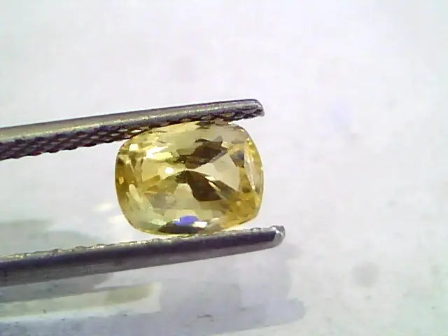 1.88 Ct Unheated Untreated Natural Ceylon Yellow Sapphire/Pukhraj