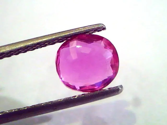 1.90 Ct 3.25 Rati Certified Unheated Untreated Natural Madagaskar Ruby