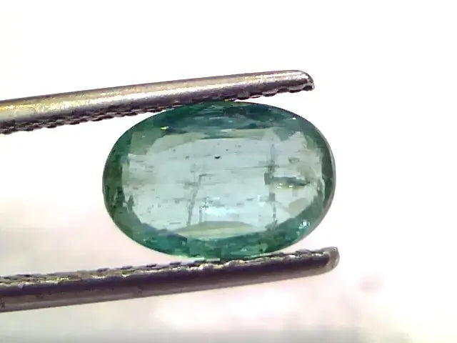 1.79 Ct Untreated Natural Zambian Emerald Gemstone Panna Gemstone - Venus Gems