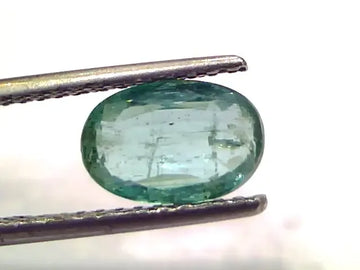 1.79 Ct Untreated Natural Zambian Emerald Gemstone Panna Gemstone - Venus Gems