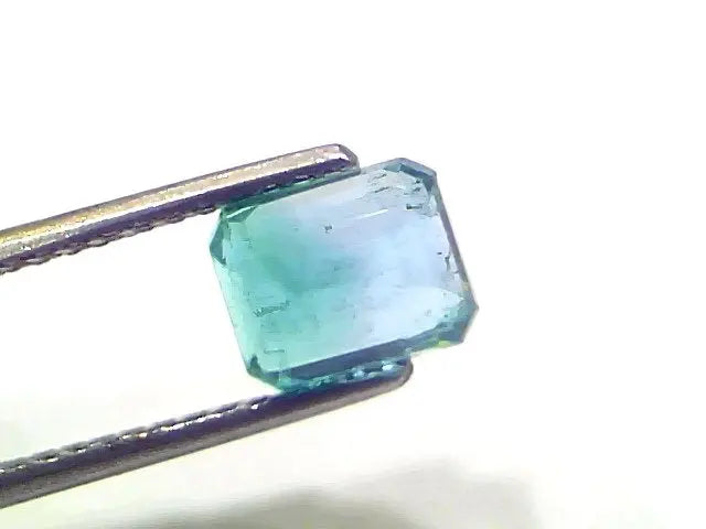 1.88 Ct Certified Untreated Natural Zambian Emerald Gemstone Panna