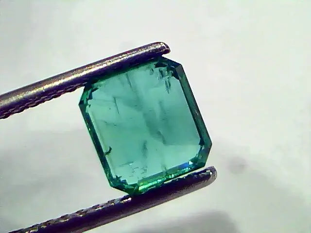 1.89 Ct IGI Certified Untreated Natural Zambian Emerald Gems AAA