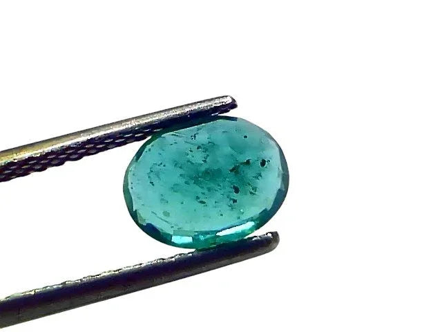 1.90 Ct GII Certified Untreated Natural Zambian Emerald Panna AAAA - Venus Gems