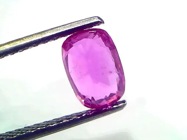 1.89 Ct Certified Unheated Untreted Natural Madagaskar Ruby Gems
