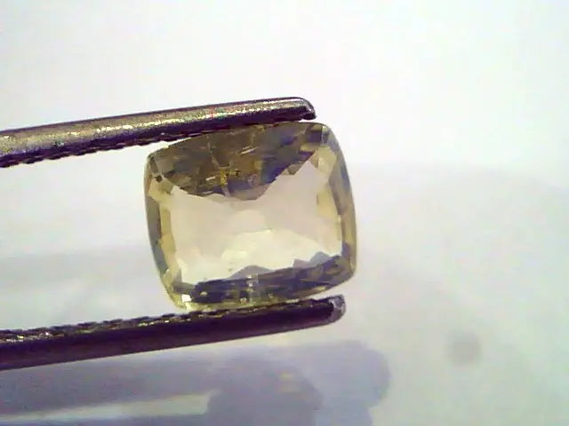 1.95 Ct Unheated Untreted Natural Ceylon Yellow Sapphire/Pukhraj