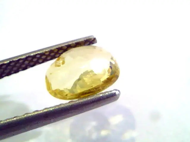 1.90 Ct Unheated Untreated Natural Ceylon Yellow Sapphire Gems