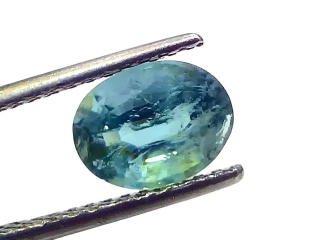 1.90 Ct Certified Untreated Natural Zambian Emerald Gemstone Panna - Venus Gems