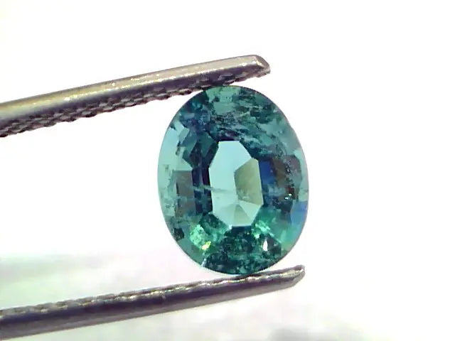1.91 Ct GII Certified Untreated Natural Zambian Emerald Gemstone AAA