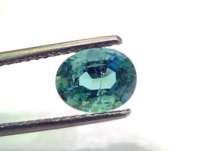 1.91 Ct GII Certified Untreated Natural Zambian Emerald Gemstone AAA