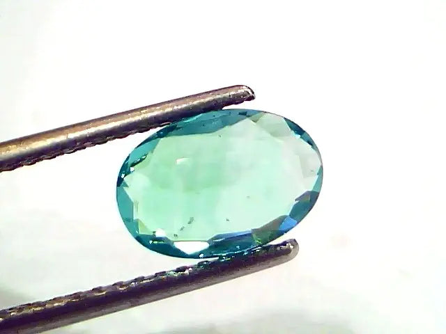 1.91 Ct IGI Certified Untreated Natural Zambian Emerald Gemstone AAA