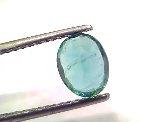 1.91 Ct GII Certified Untreated Natural Zambian Emerald Gemstone AAA
