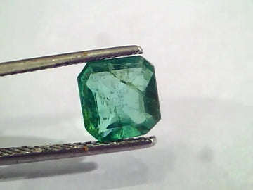 1.92 Ct Unheated Untreated Natural Zambian Emerald Panna