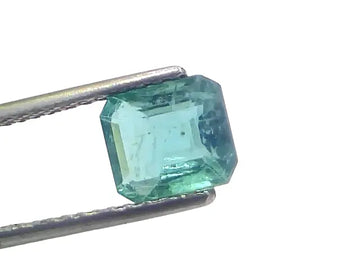 1.92 Ct GII Certified Untreated Natural Zambian Emerald Panna Gemstone