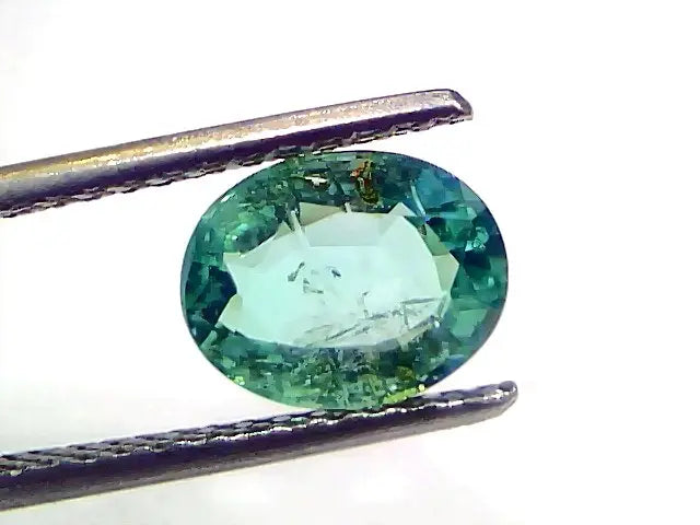 1.92 Ct GII Certified Untreated Natural Colombian Emerald Gemstone AAA
