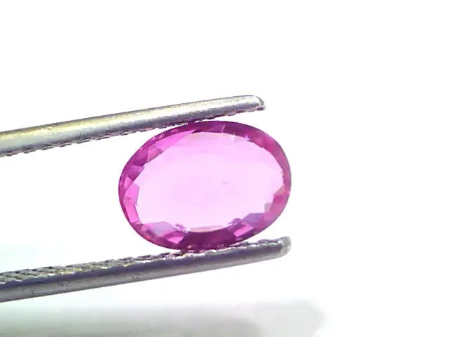 1.92 Ct GII Certified Unheated Untreated Natural Madagaskar Ruby AAA