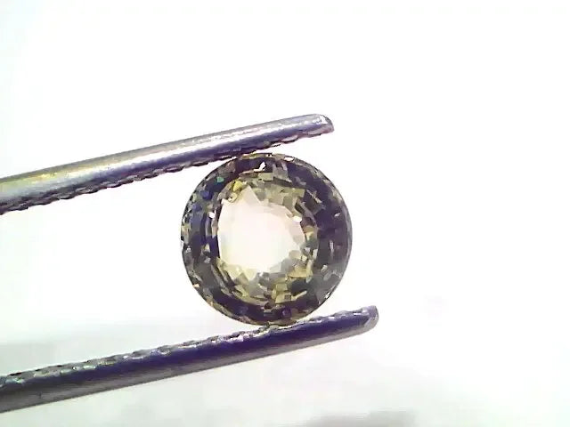 1.94 Ct Certified Unheated Untreated Natural Ceylon White Sapphire - Venus Gems