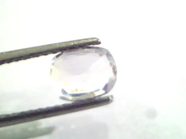 1.92 Ct Unheated Untreated Natural White Sapphire Safed Pukhraj