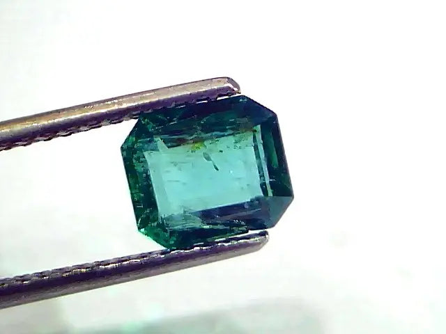 1.93 Ct IGI Certified Untreated Natural Zambian Emerald Gemstone AAA