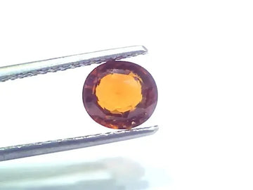 1.95 Ct Untreated Natural Ceylon Gomedh/Hessonite Gemstone - Venus Gems