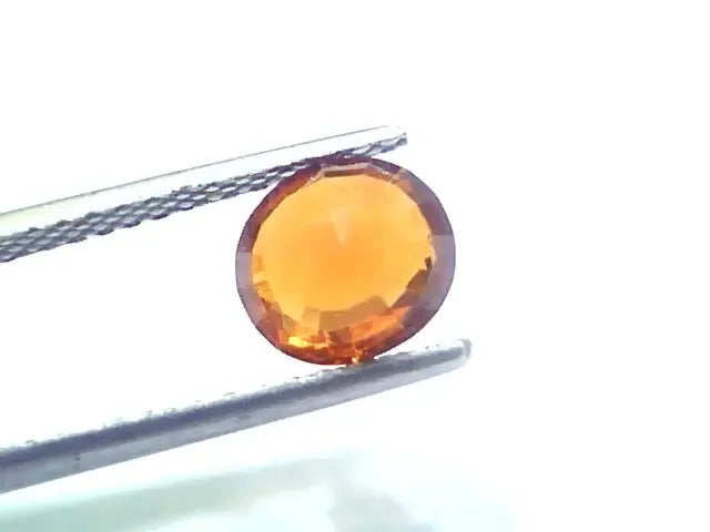 1.95 Ct Untreated Natural Ceylon Gomedh/Hessonite Gemstone - Venus Gems